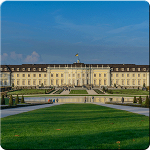 Schloss Ludwigsburg in voller Breite